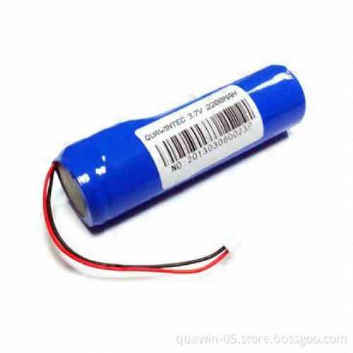 Protected 18650 lithium battery